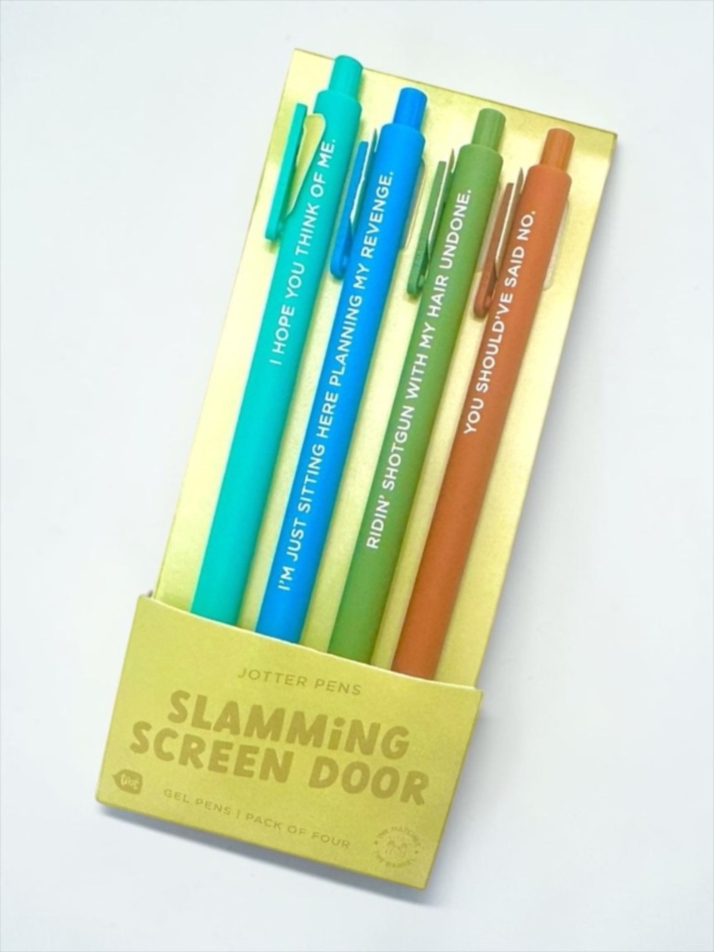 Taylor Swift Slamming Screen Doors Gel Pen Set Swiftie Gift NWT Sealed